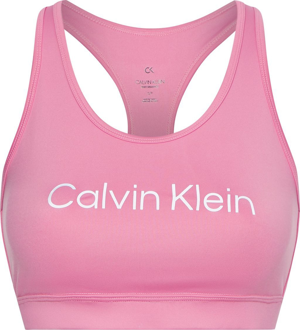 Calvin klein pink sports bra new arrivals