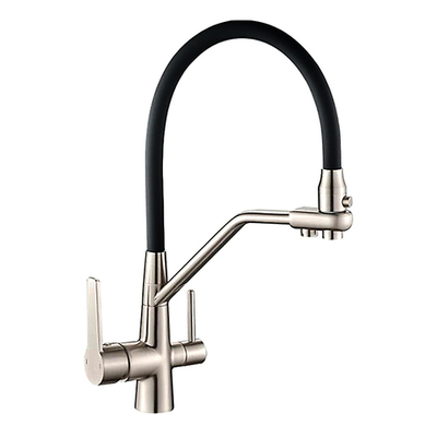 Смеситель для кухни с гибким изливом Oute T60 T603BL-2