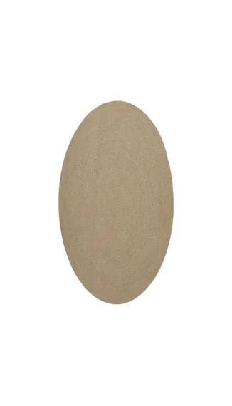 Ковер Despas из синтетических волокон бежевый Ø150 см