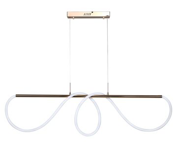 08041,33(3000K) Подвес димм.Далия золото (длина корпуса 120см)