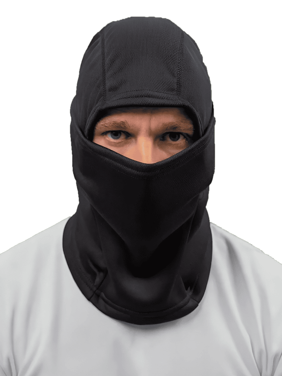 Тактическая зимняя Балаклава подшлемник Черный
