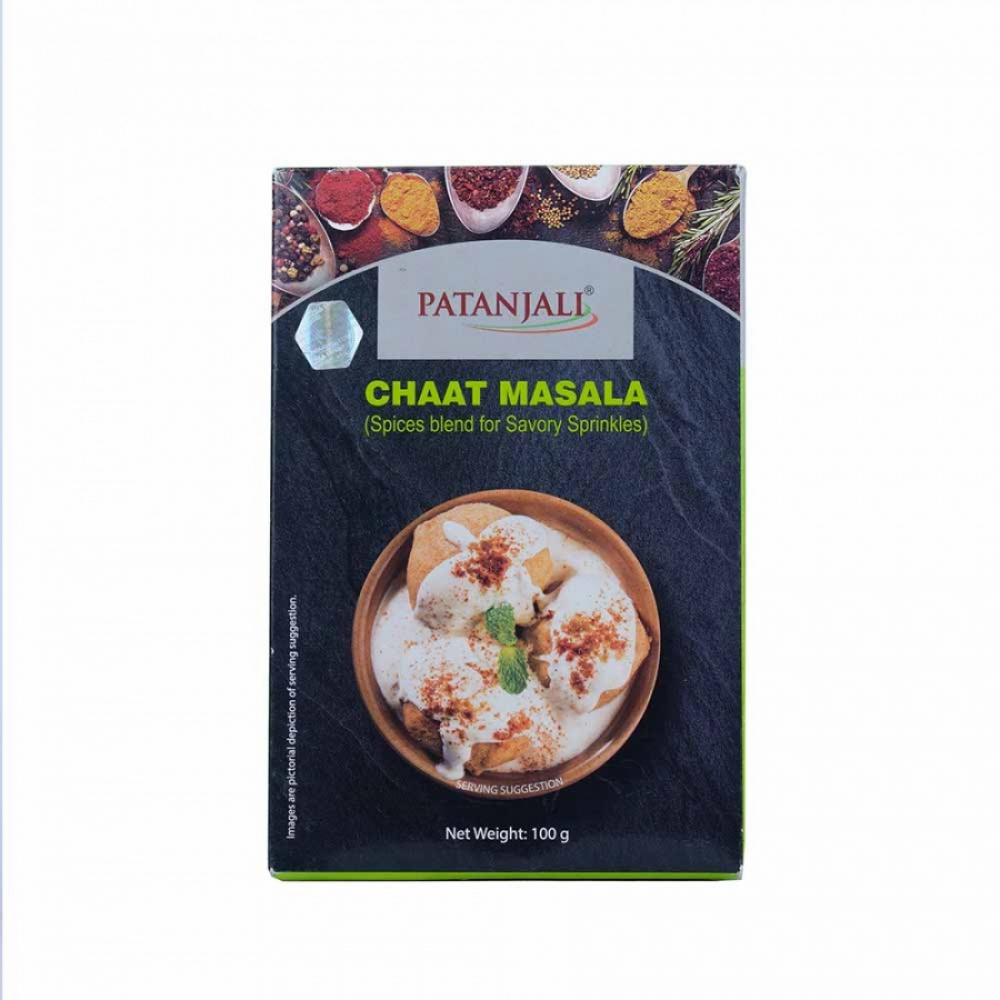 PATANJALI Chaat Masala Приправа для фруктовых салатов 100г