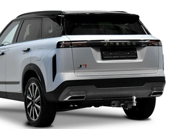 Фаркоп с электр. Smart, для Jaecoo J7 2023-, Omoda C5 2024- (1 поколение, рестайлинг), Chery Tiggo 7L 2024-, Tenet T7 2025-, шар E, 1200/75 кг., F.8211.002, Berg (паспорт, сертификат)