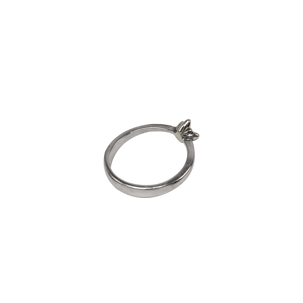 "Эси" кольцо в серебряном покрытии из коллекции "Э" от  Jenavi
