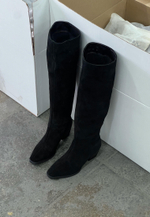 Ботфорты // Amore // Black // Suede