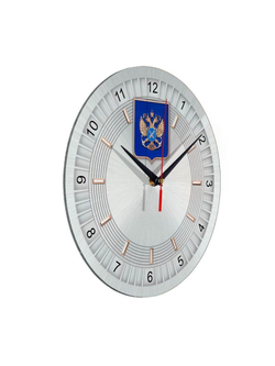 Настенные часы "герб Росрыболовства 02 11"