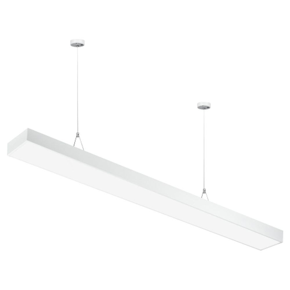 Светильник LED ЭРА Geometria SPO-114-W-40K-036 Block 36Вт 4000К 3000Лм IP40 1200*130*50 белый подвесной драйвер внутри
