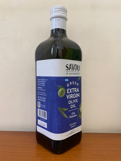 Оливковое масло EXTRA VIRGIN OLIVE OIL SAVOU KORONЕIKI, 1л, ж/б, Греция