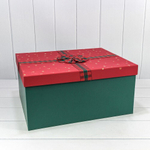 Коробка 51 х 41 х 24.5 см Набор 5 шт "Новогодний" (Зеленый)