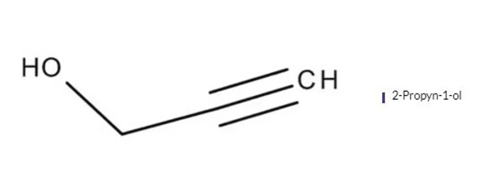 Пропаргиловый спирт формула структура