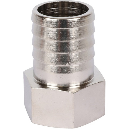 Штуцер 3/4"х 25мм В STOUT (никель)