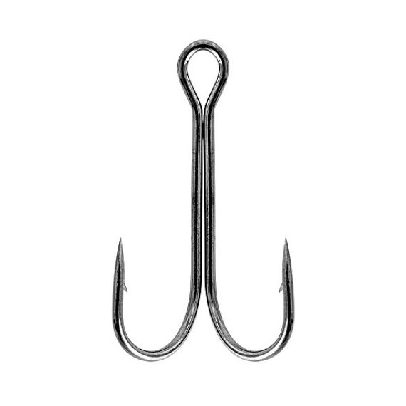 Крючок двойной TW-01 №4/0 цвет BC (20шт) Helios (HS-TW-01-4/0)