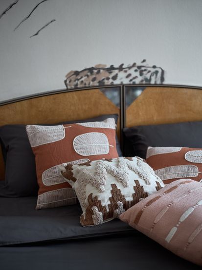 Подушка декоративная feather sketch из коллекции ethnic, 45х45 см