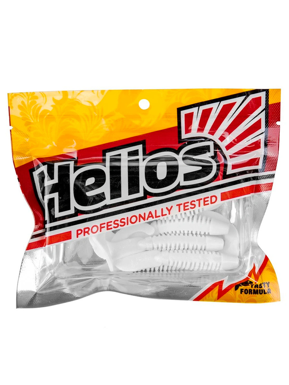 Твистер Helios Din 3,11"/7,9см Electric green 6шт. (HS-33-007)