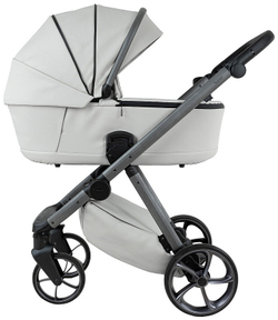 Детская коляска Pituso Sole Leather 2 в 1 PMPL/01 Island Stone