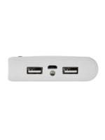 Внешний аккумулятор Luazon PB-01, 7200 мАч, 2 USB, 1/2.1 А,