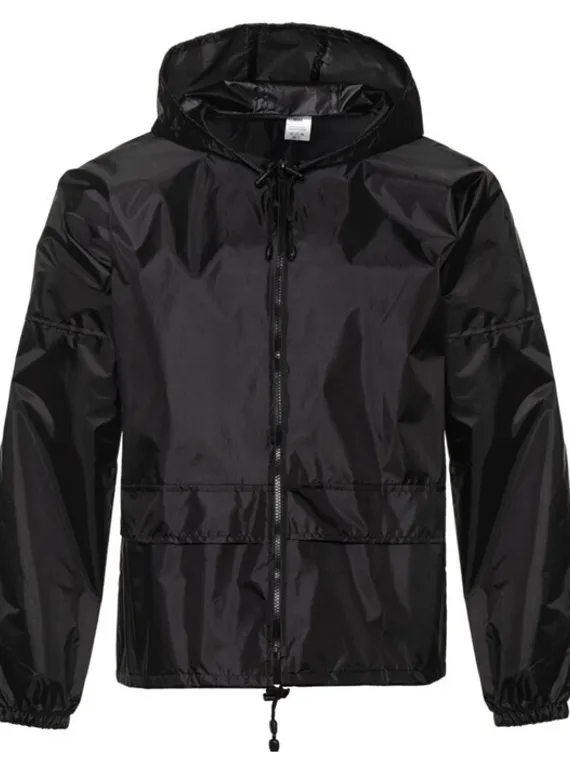 Ветровка унисекс, размер M, цвет черный