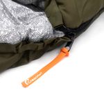 Спальный мешок с подгол&quot;СЛЕДОПЫТ-Forester&quot;,200+35х75см ±5%,до+5С,утеп.термоф 200 г/м2,цв хаки /6/
