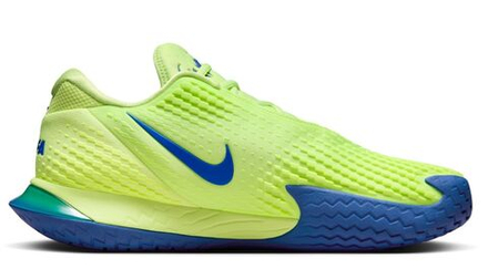 Мужские кроссовки теннисные Nike Zoom Vapor Cage 4 Rafa - небесный, желтый