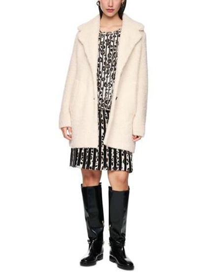 Marc Cain Шуба из фактурной шерсти