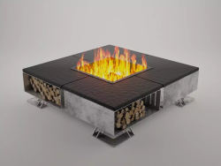 Очаг для костра Elbrus Басег, 100 см