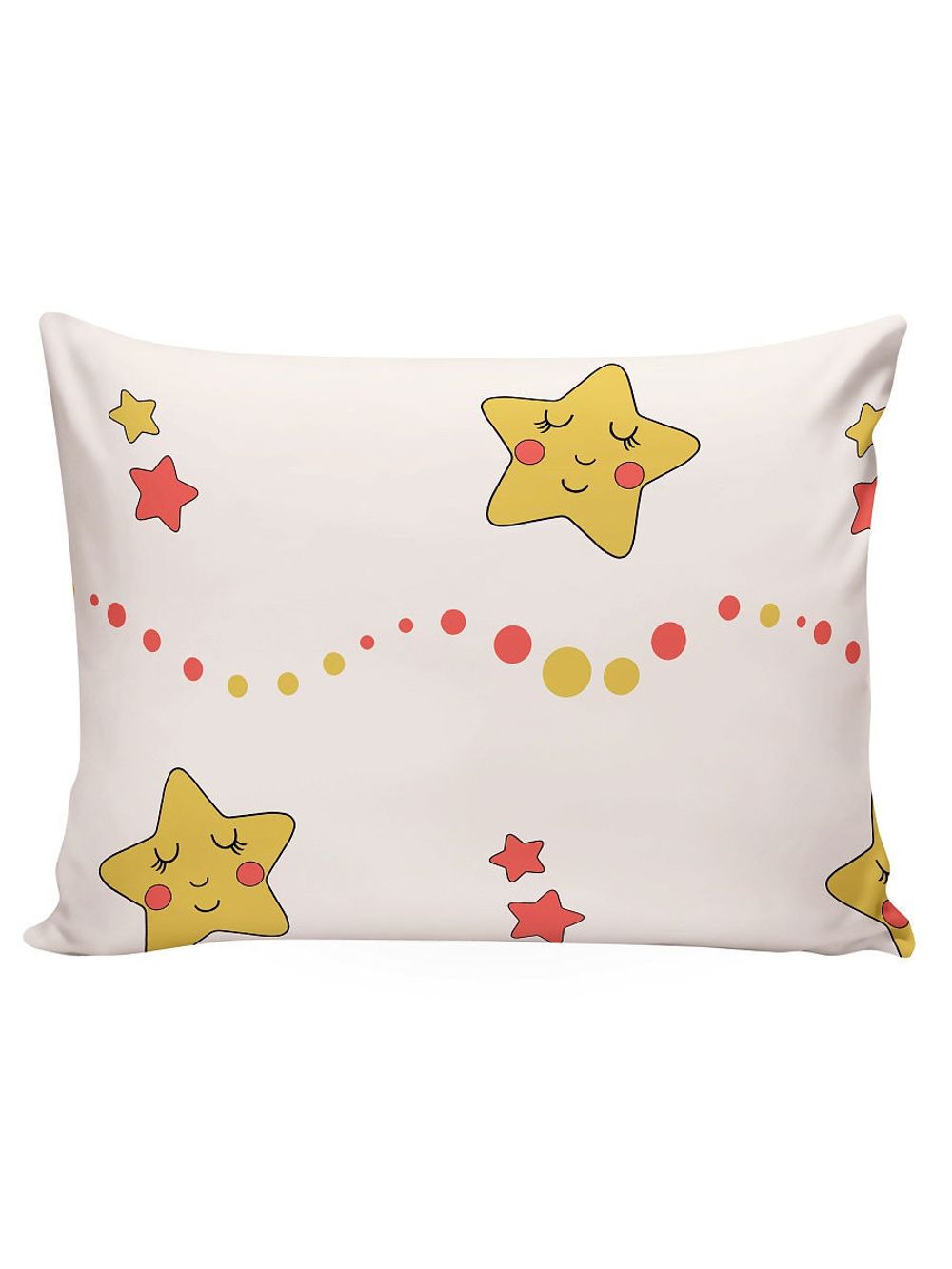 Постельное белье перкаль Сказка "Летние звезды/Летние звезды" 1,5-сп Наволочка 50х70 см 1 шт Простынь 150x215 см Пододеяльник 145x215 см