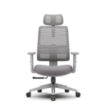 Эргономичное компьютерное кресло FoxGear NETZ One, DGGY, серый (FG-NETZ-ONE-DGGY)