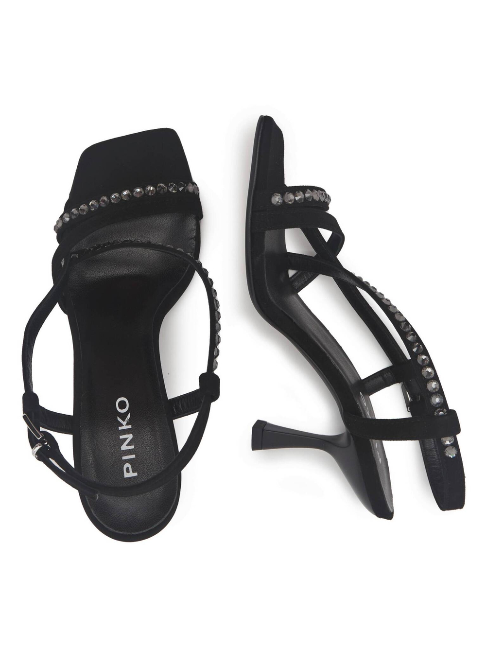Кожаные босоножки anais Pinko - черный(100670 A0NZ)
