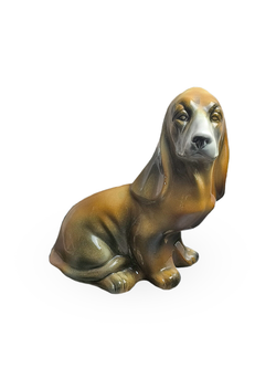 Фарфоровая статуэтка "Бассет-хаунд"