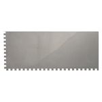 86781 Гладилка из нерж.стали, 280 х 130 мм, зерк. полировка, пластмас. ручка, зуб 6 х 6 мм Matrix