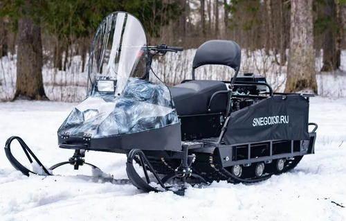 Миниснегоход Егерь Экспедитор 20 лс, реверс, тормоз, капот белый