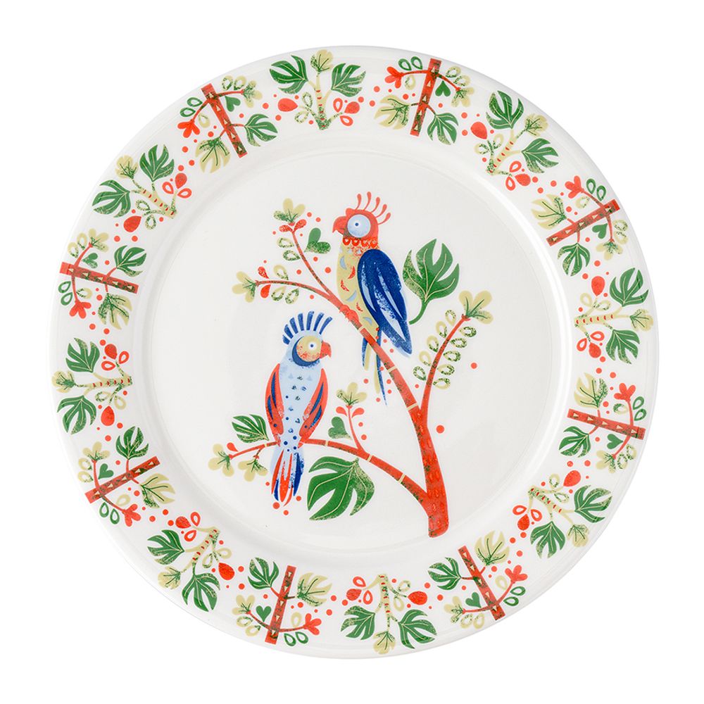 Тарелка Parrot из коллекции Birds of Paradise, Ø21 см