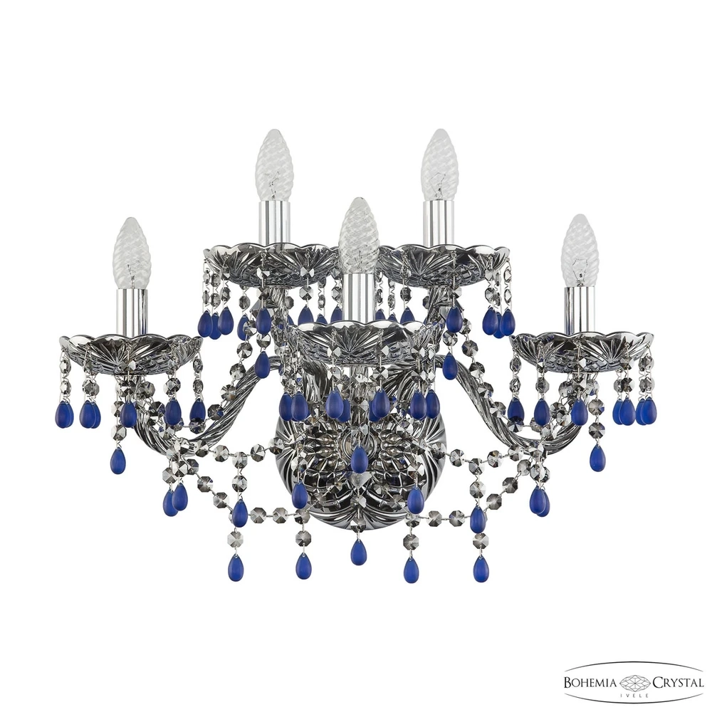 Бра Bohemia Ivele 1410B/3+2/195/XL Ni V3001 M781