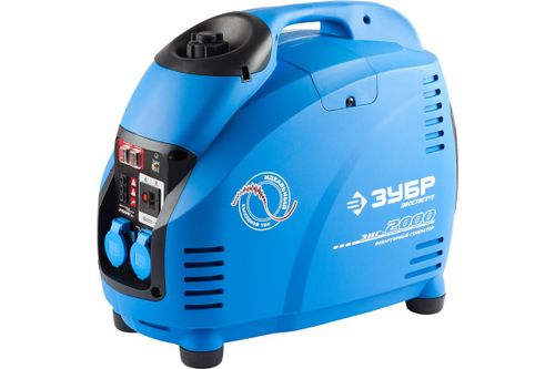 Генератор инверторный ЗУБР ЗИГ-2000 - [1.8 кВт / 220V]