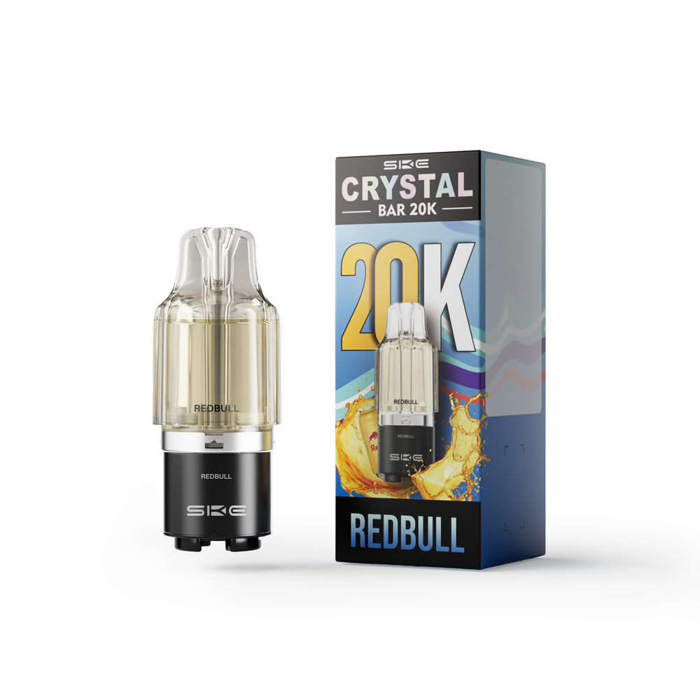 SKE Crystal Bar 20000 POD - RedBull (5% nic)