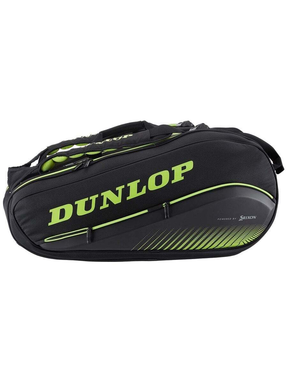 Сумка теннисная Dunlop SX Performance Thermo 12 RKT - black/yellow