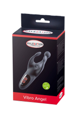 Многофункциональный стимулятор для мужчин Vibro Angel (Цвет: черный)