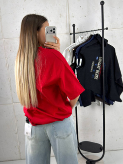 Футболка женская артикул 703 цвет "красный"