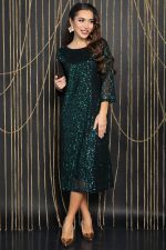 Платье Просто сияй (зеленое) П11809 LT Collection (Акция)
