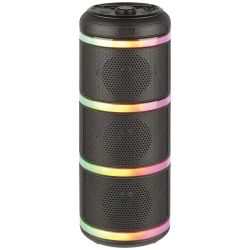 Портативная колонка Intro WZ950 bluetooth бумбокс беспроводная с микрофоном 3-х полосная черная