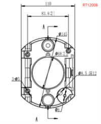 Фрезер 1200Вт INGCO RT12008 INDUSTRIAL