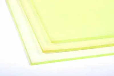 Полиуретан листовой 5 мм (500х500 мм, 1.5 кг, жёлтый) Китай