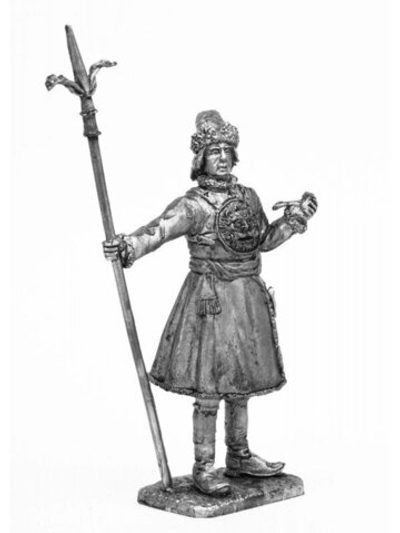 Оловянный солдатик Артиллерист новоприборных полков 1700 год