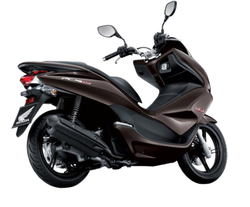 64501-KWN-902ZJ. COVER, R. FR. *YR304M*, Brown. Honda PCX.