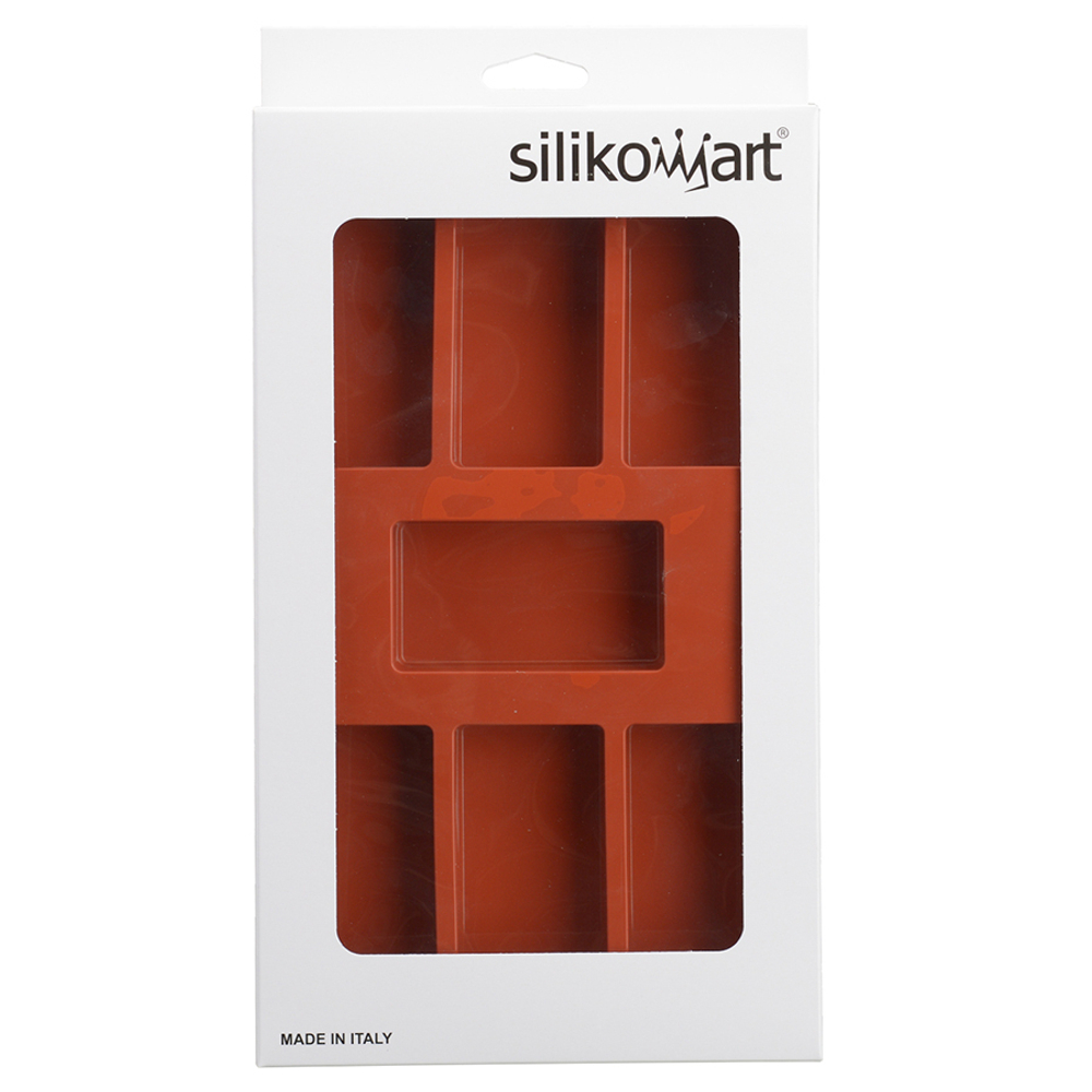 Форма для приготовления пирожных rettangolo силиконовая