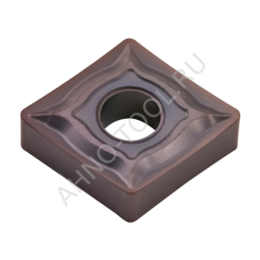 Пластина твердосплавная ISO CNMG120408-MFA APM20B AHNO по жаропроч. и нерж.стали, получистовая