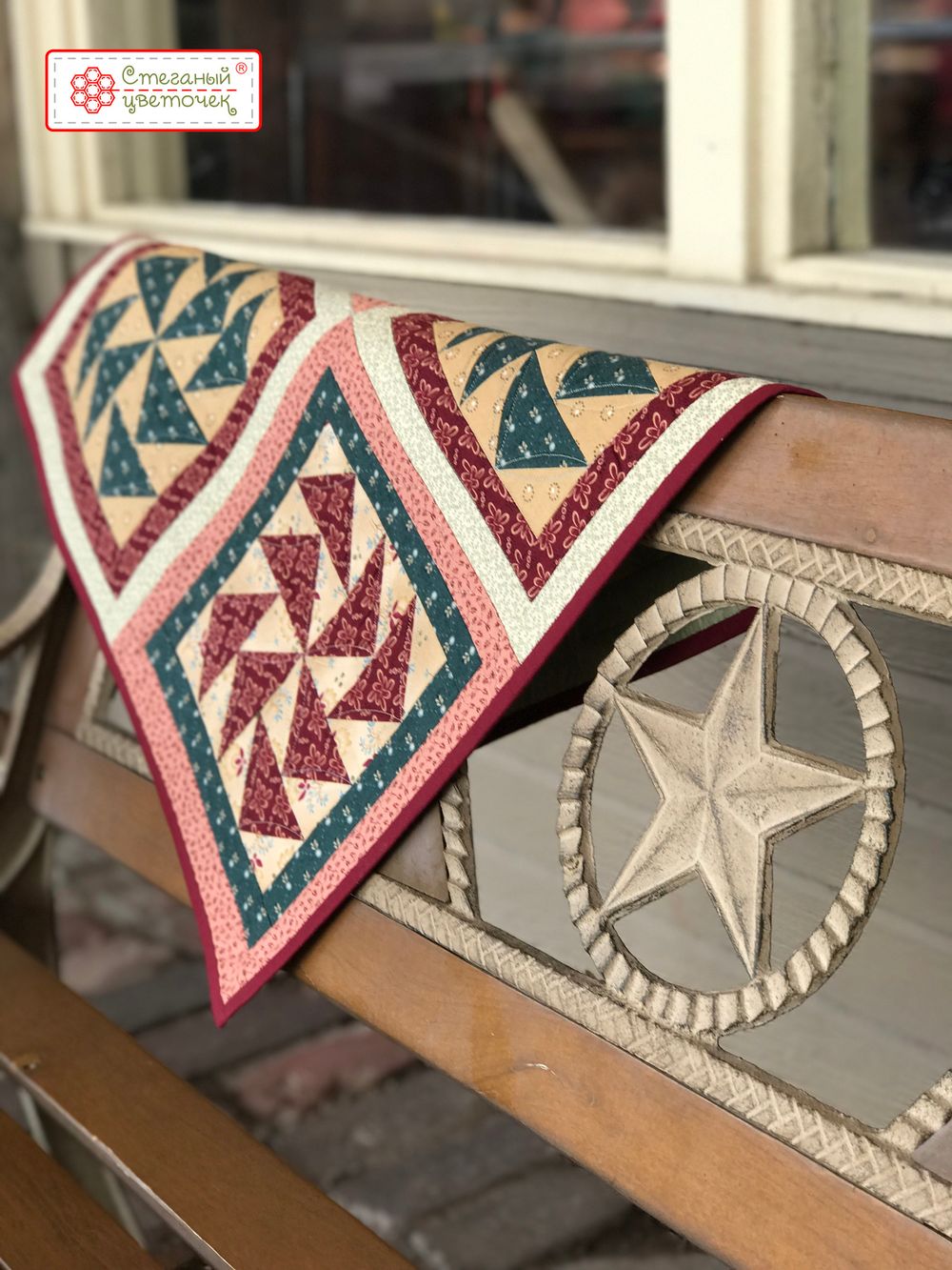 Шаблон "Летящие гуси" 100мм (арт. K16)