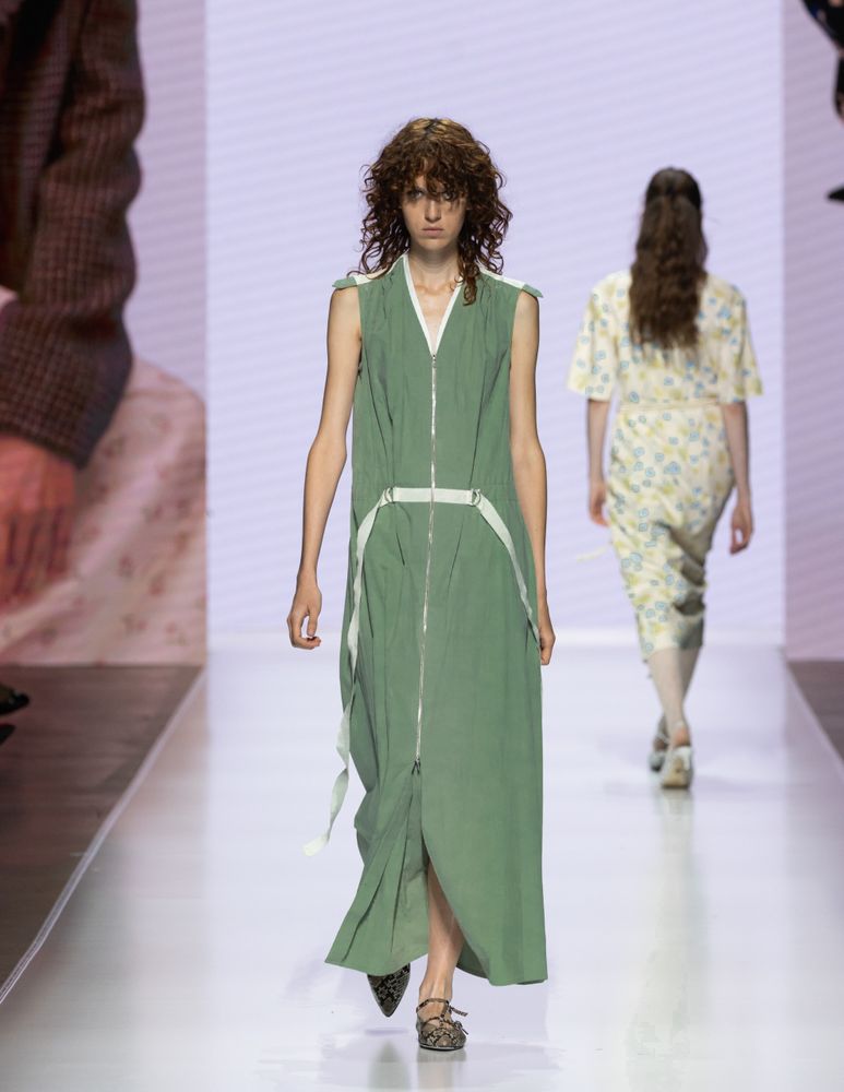 Платье «Гладиолус», зеленый Платье «Гладиолус», зеленый