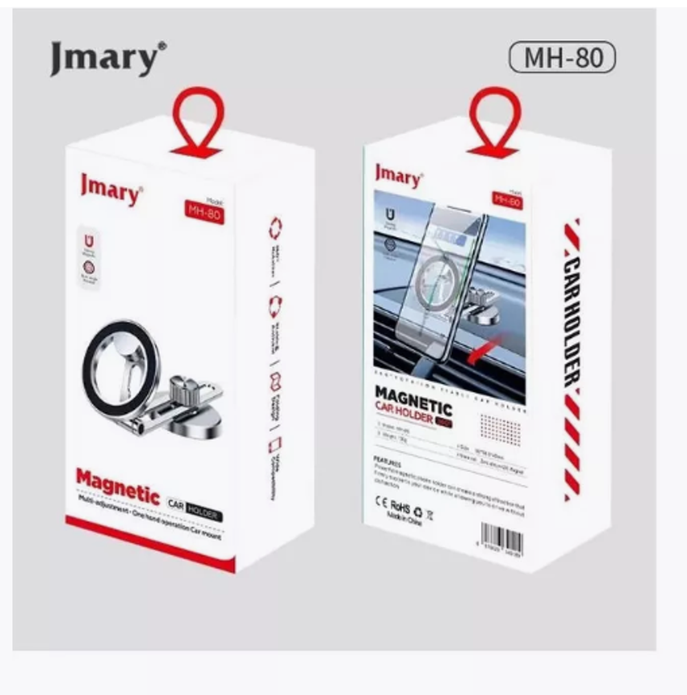 Авто держатель JMARY MH-80, магнитный, на приборную панель