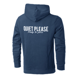 Мужская кофта теннисная Quiet Please Ready To Serve Hoody Men - Blue